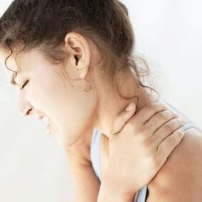 Durere severă în osteocondroza coloanei vertebrale cervicale
